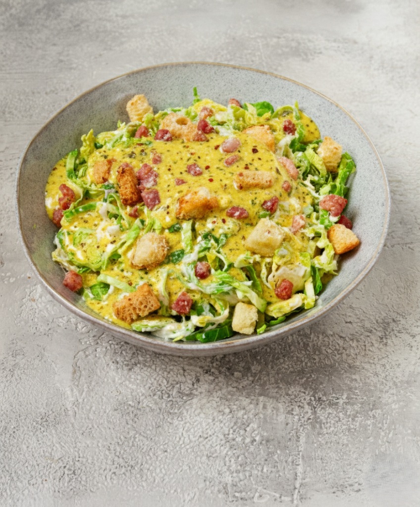 Brussels Sprout Salad with Cowboy Butter