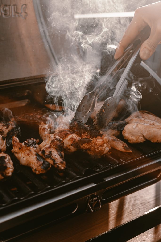 Cowboy butter with grilled chicken