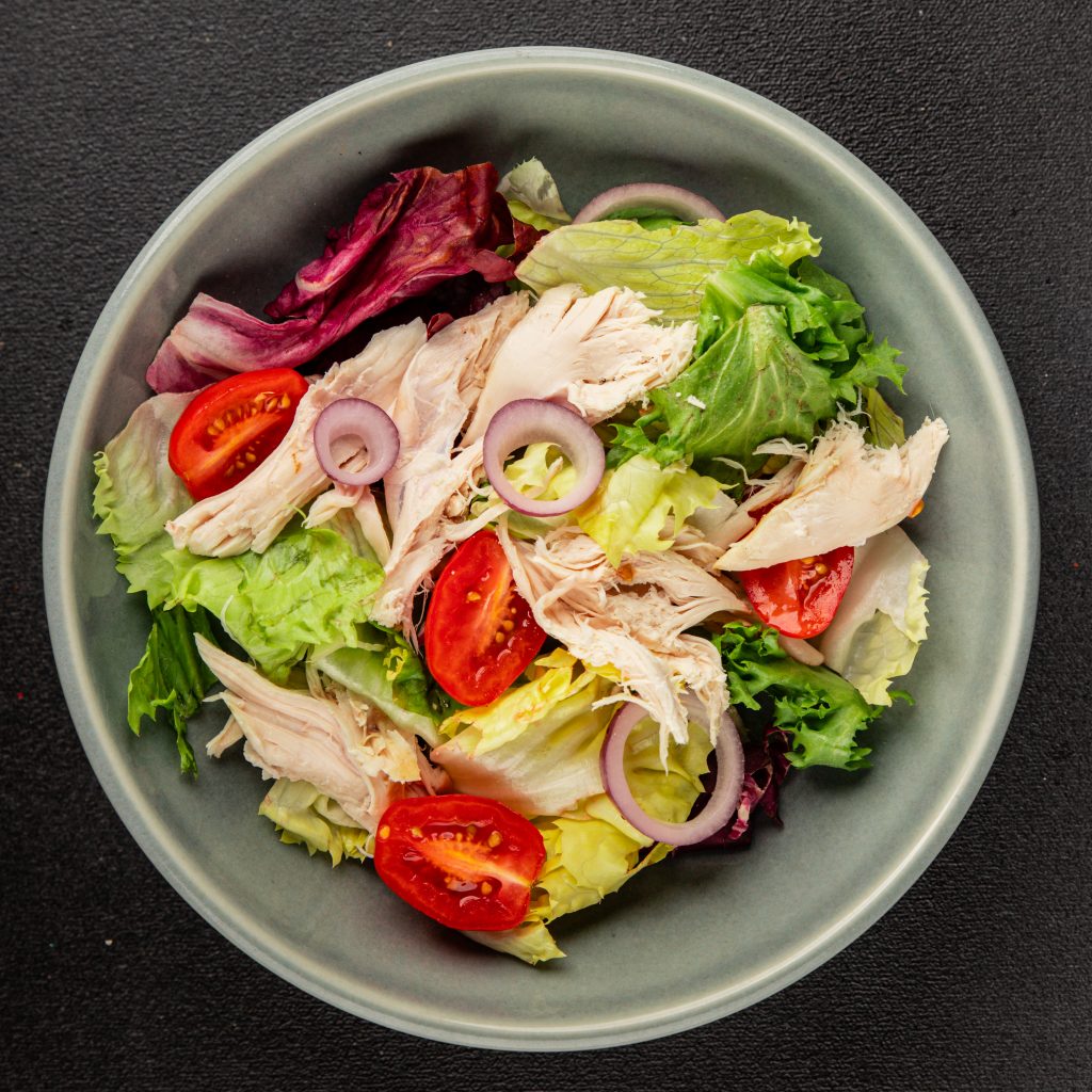 Cowboy Butter Chicken and Veg Salad