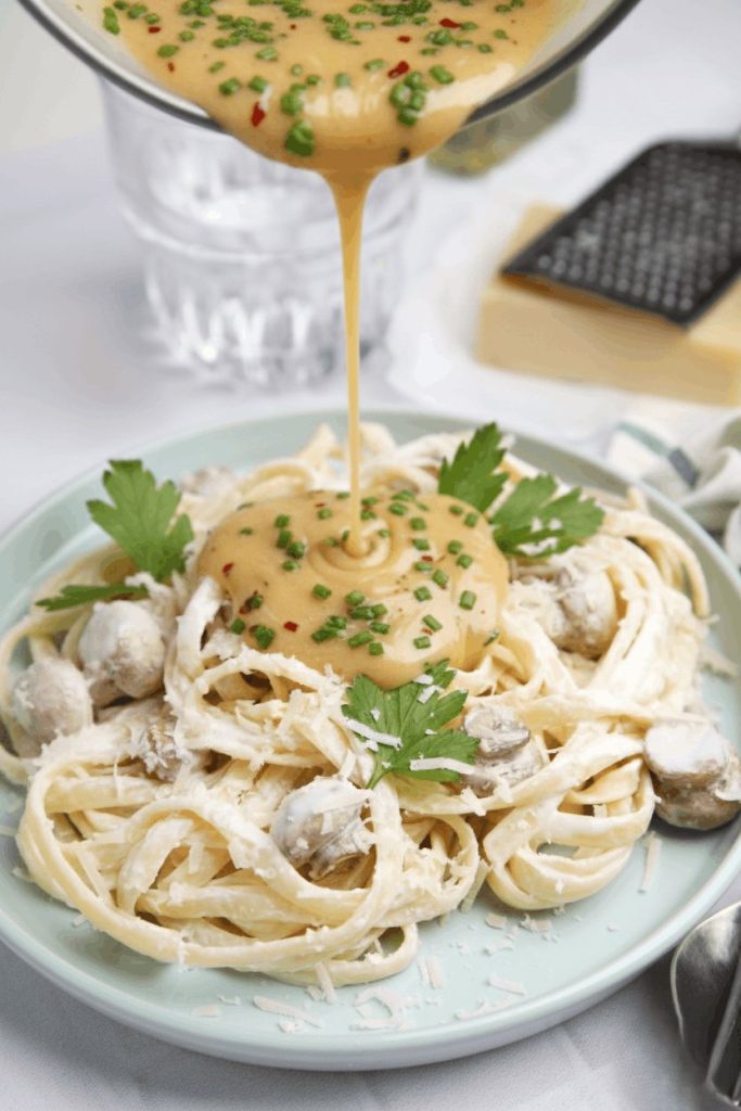 cowboy butter Alfredo pasta