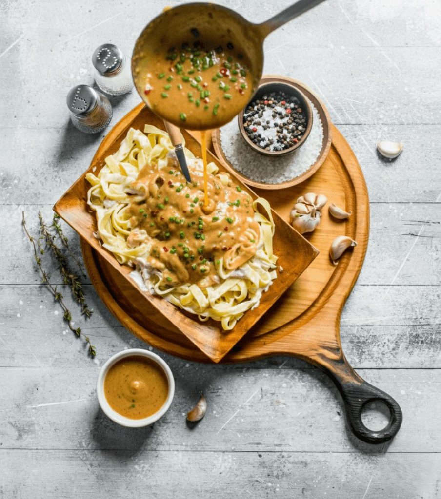 cowboy butter Alfredo pasta