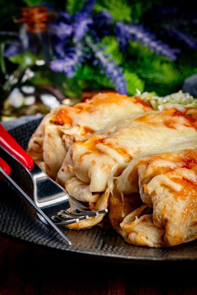 Cowboy Butter Chicken Enchiladas