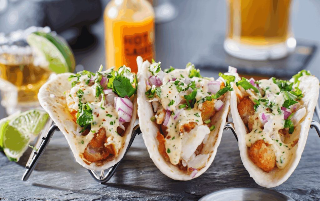 cowboy butter fish tacos