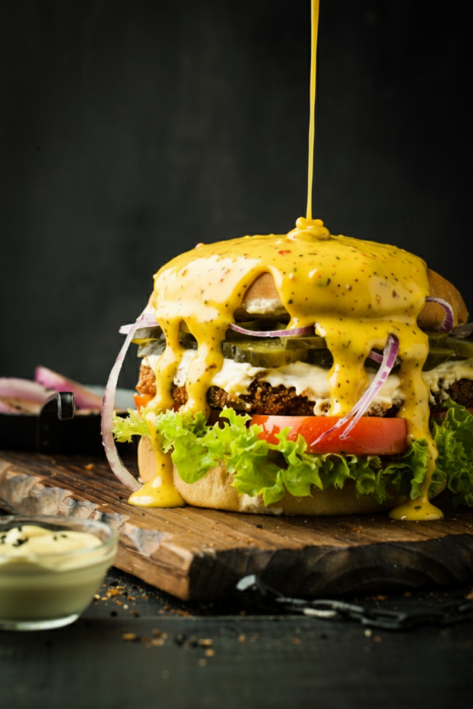 Cowboy Butter with Burgers