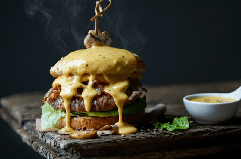 Cowboy Butter with Burgers