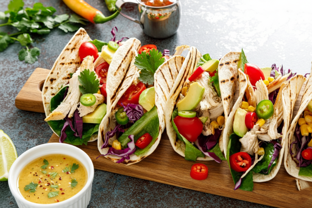 Cowboy Butter Chicken Tacos