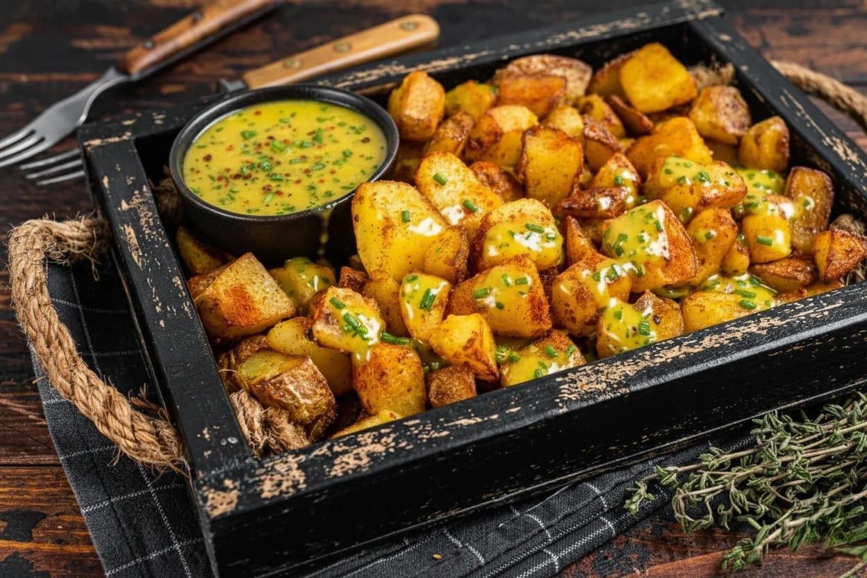 Cowboy Butter Roasted potatoes