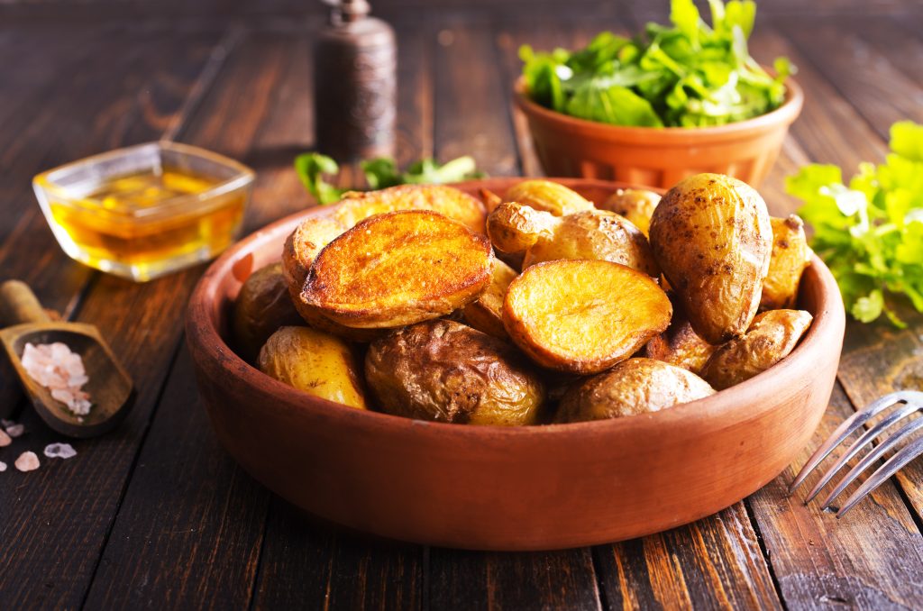 Cowboy Butter Roasted potatoes