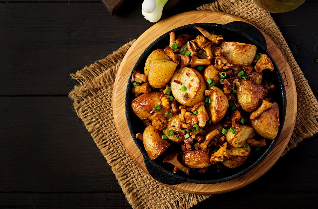 Cowboy Butter Roasted potatoes