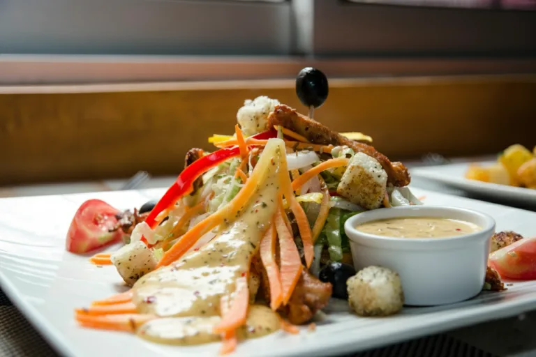 Cowboy Butter Chicken and Veg Salad.