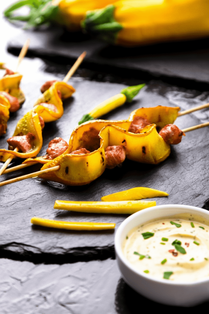 Cowboy Butter Pineapple Skewers