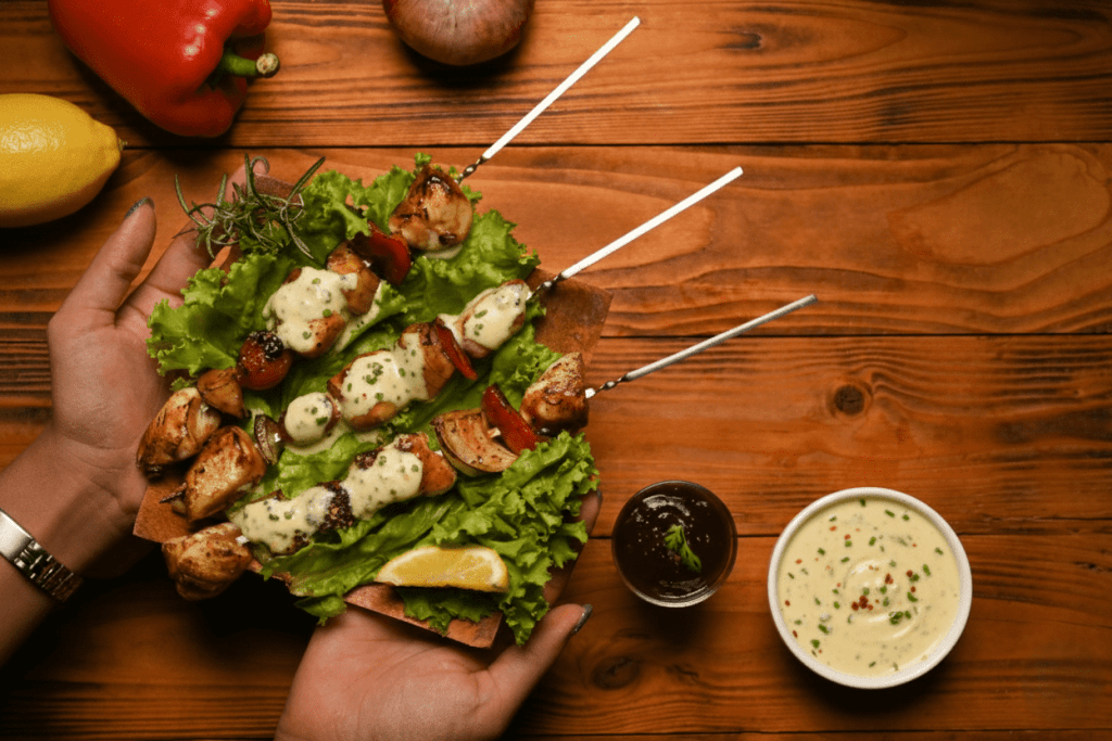 Cowboy Butter Chicken Skewers
