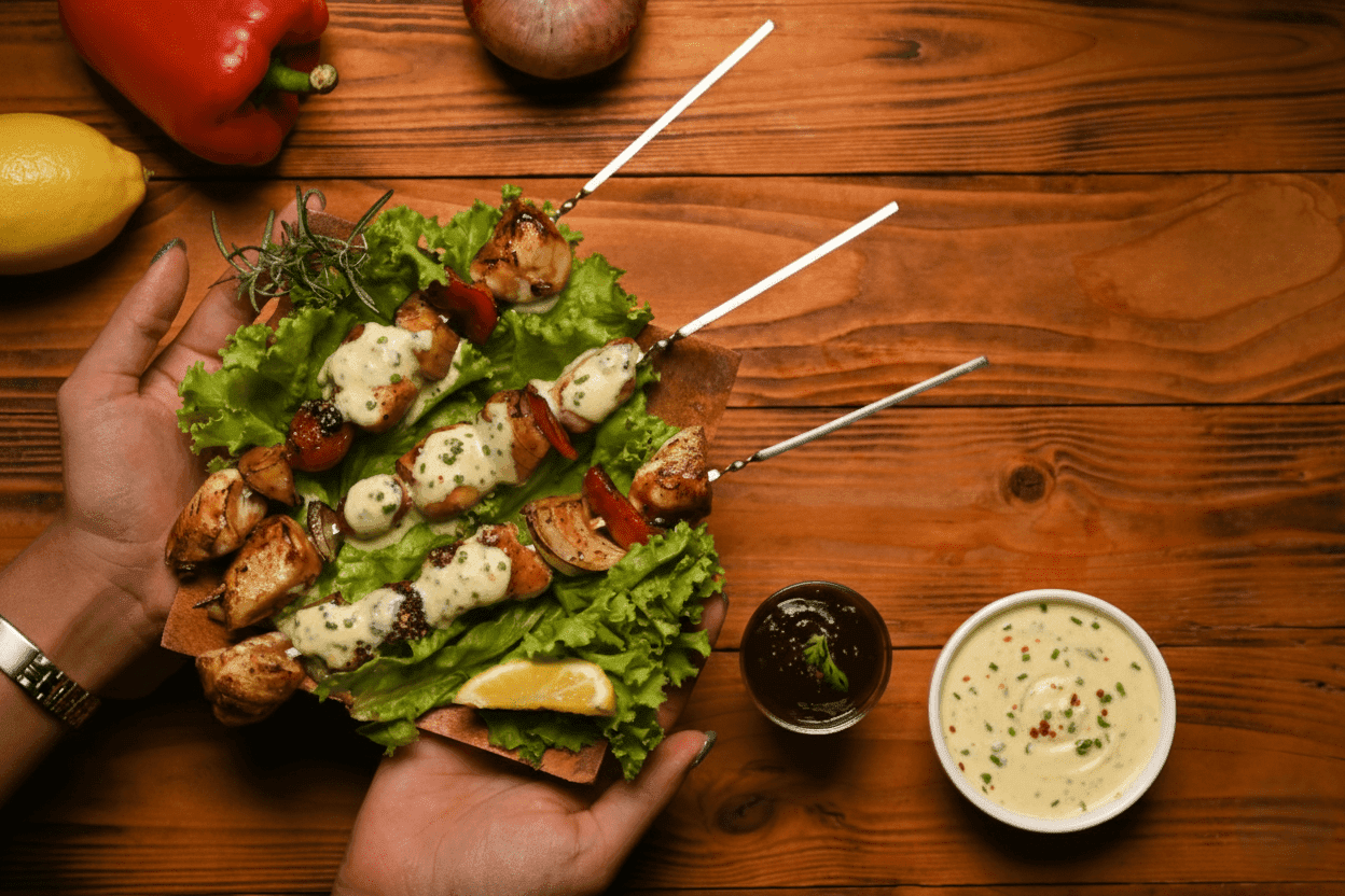 Cowboy Butter Chicken Skewers