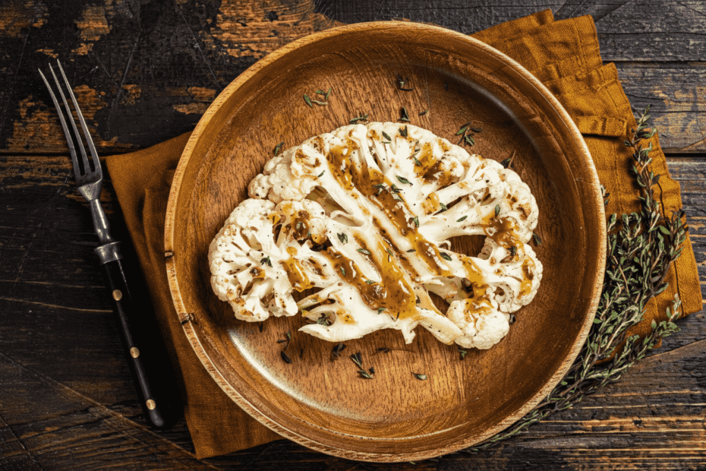 Cowboy Butter Roasted Cauliflower