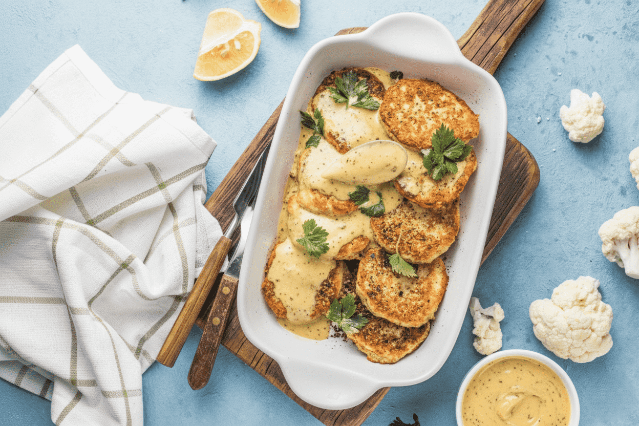 Cowboy Butter Roasted Cauliflower