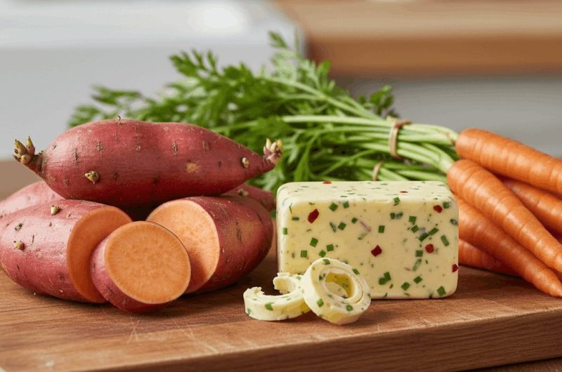Cowboy Butter Carrots & Sweet Potatoes Recipe