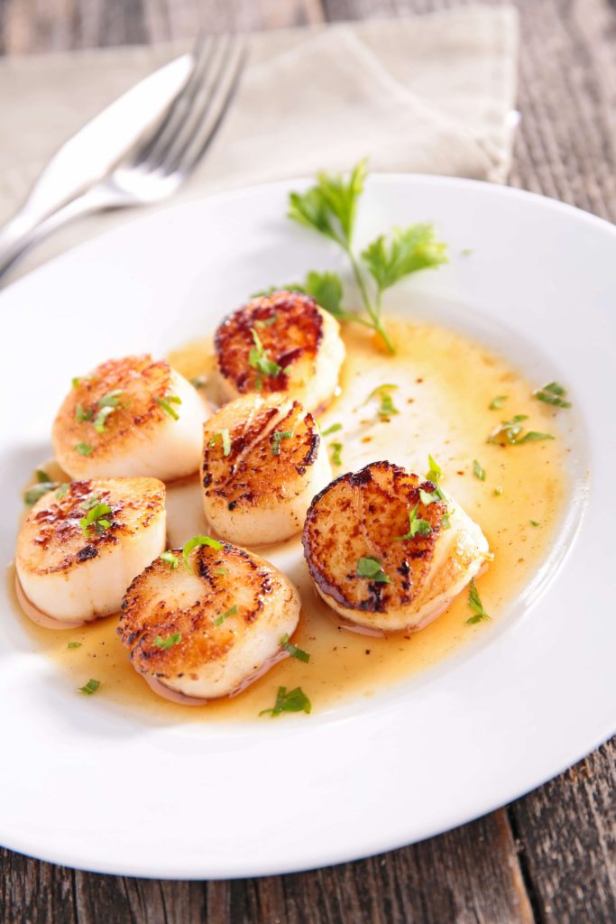 Cowboy Butter Scallops