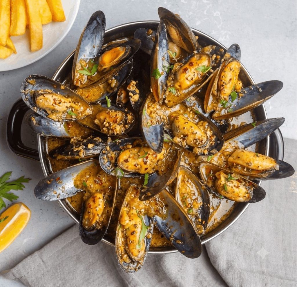 Cowboy Butter Mussels